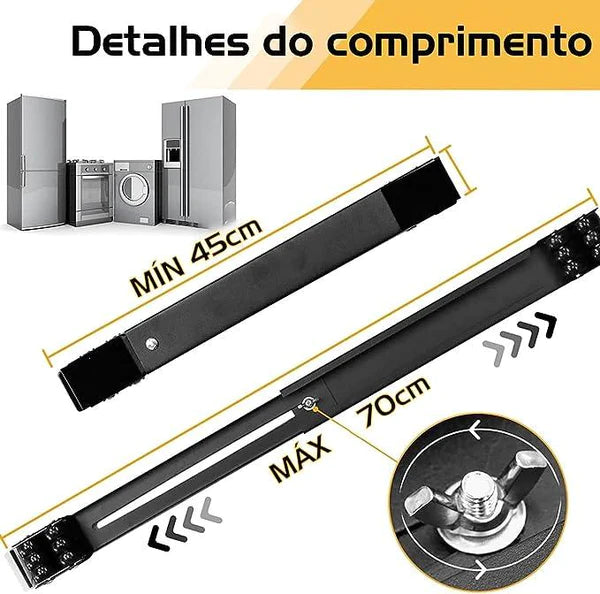 Suporte profissional levantador de móveis com rodinhas - ErgoOwen Metta™  (Últimas unidades)