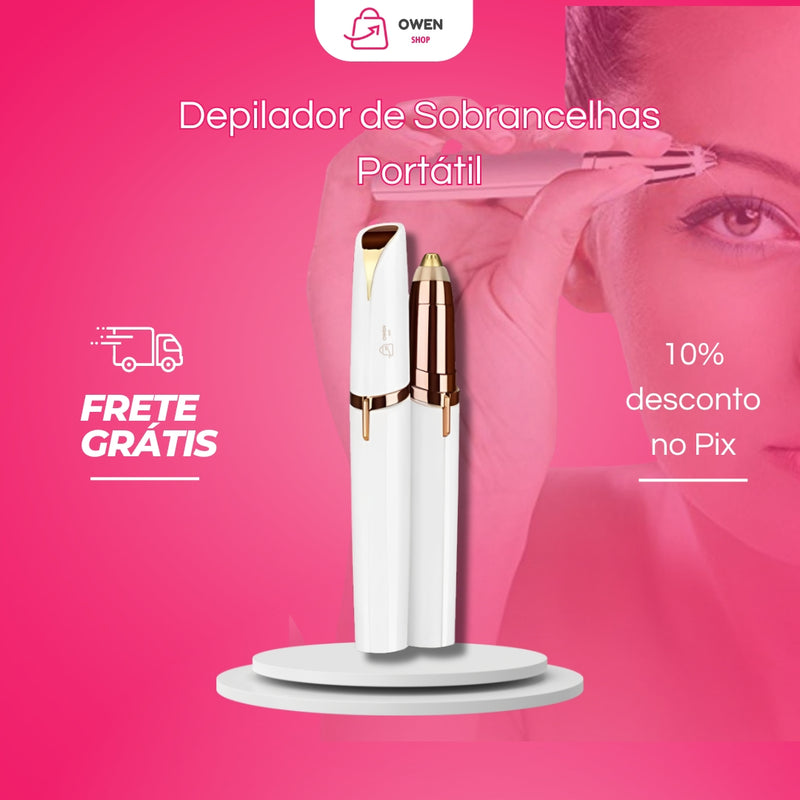 Depilador de Sobrancelhas Portátil - Nowen Flawless - Promoção Relâmpago