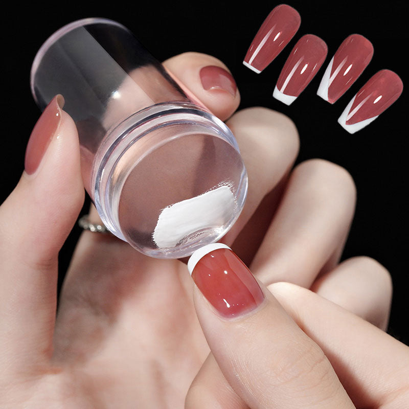 Carimbo de Unha Silicone para Francesinha - Manicure Pro®